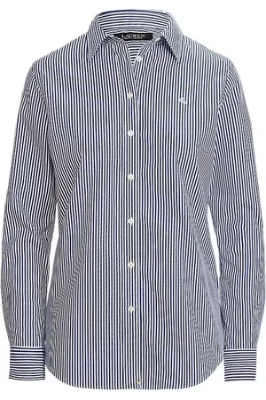 Ralph Lauren Bluser & Skjorter, Dame, Blå, M, Skjorte