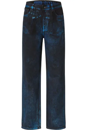 HUGO BOSS Jeans, Dame, Sort, W27 L32, Uld, Stilfulde Elyah_S Dame Jeans