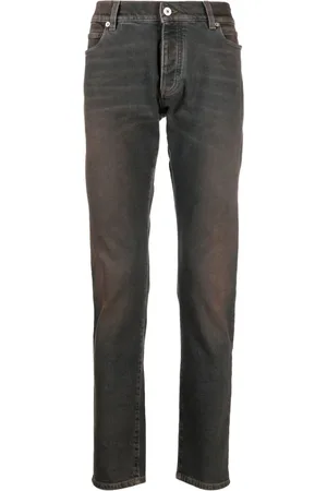 Balmain Jeans, Herre, Blå, W31, Denim, Slim Fit Denim Jeans
