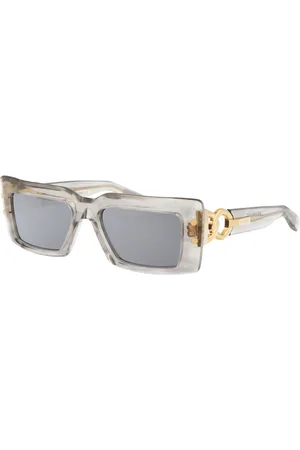 Balmain Tilbehør, Dame, Grå, 53 MM, Imperial Solbriller til Ultimativ Stil
