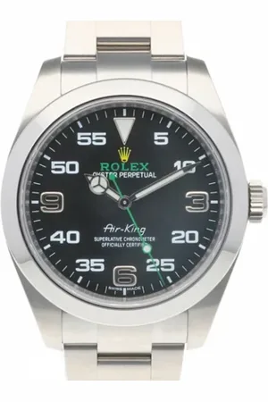 Rolex Pre-owned, Herre, Sort, ONE SIZE, Pre-owned Glas watches