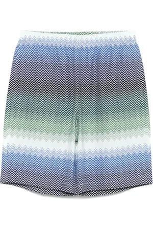Missoni Shorts, Herre, Flerfarvet, M, Afslappede Sommer Shorts til Mænd