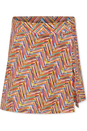 Missoni Nederdel, Dame, Flerfarvet, L, Uld, Multifarvet Chevron Strand Cover-Up