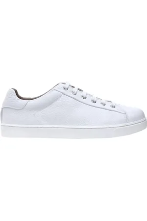Gianvito Rossi Sko, Dame, Hvid, 36 1/2 EU, Læder, Hvide Boxe Sneakers Produceret i Italien