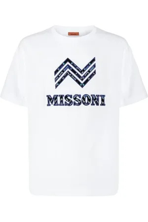 Missoni Top, Herre, Hvid, XS, Hvide T-shirts og Polos