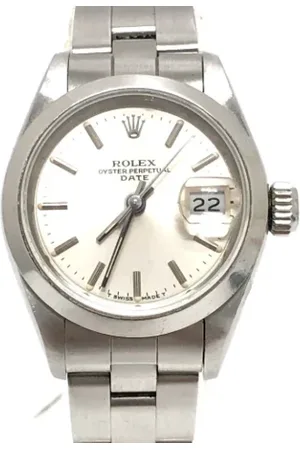 Rolex Pre-owned, Dame, Gul, ONE SIZE, Pre-owned Rustfrit stal watches