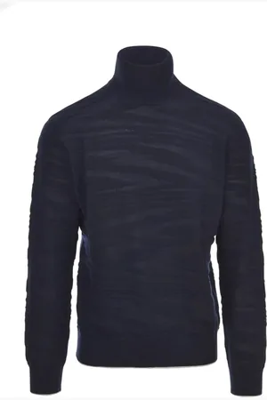 Missoni Strik, Herre, Grå, M, Uld, Stilfulde Sweaters til et Moderne Look