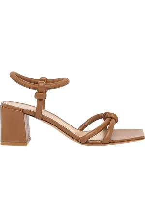 Gianvito Rossi Sko, Dame, Brun, 36 EU, Elegante Sommer Sandaler til Kvinder