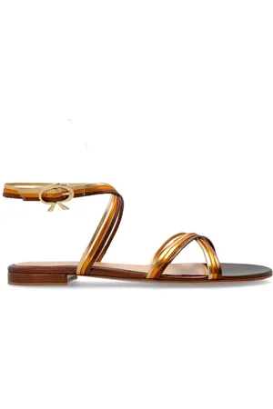 Gianvito Rossi Sko, Dame, Gul, 39 EU, Læder, Lædersandaler