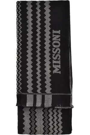 Missoni Tilbehør, Dame, Flerfarvet, ONE SIZE, Uld, Uldtørklæde - Stilfuldt design