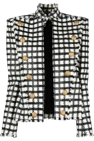 Balmain Jakke, Dame, , M, Uld, Blazers