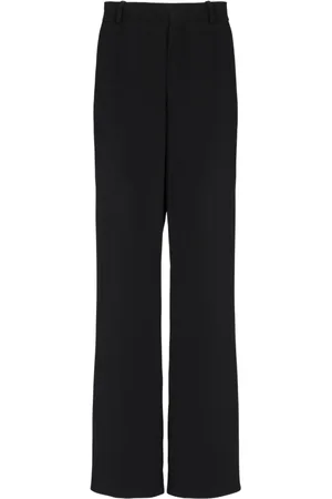 Balmain Bukser, Herre, Sort, XS, Afslappede crepebukser
