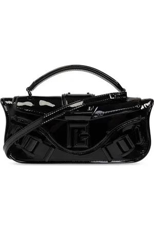Balmain Taske, Dame, Sort, ONE SIZE, Uld, ‘Blaze’ skuldertaske