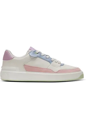 Balmain Sko, Dame, Flerfarvet, 40 EU, Læder, B-Court Flip Læder Sneakers