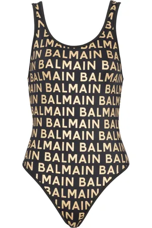 Balmain Badetøj, Dame, Sort, S, badedragt