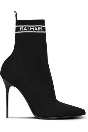Balmain Sko, Dame, Sort, 37 EU, Læder, Skye Ankelstøvler