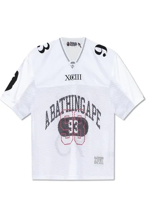 A Bathing Ape Top, Herre, Hvid, L, Blonde T-shirt med print
