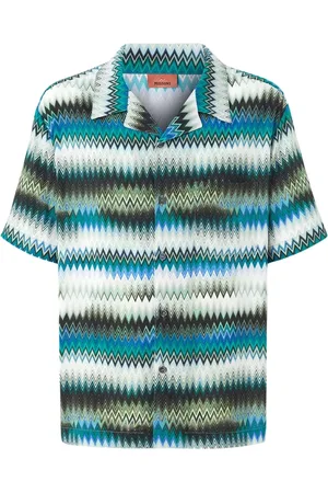Missoni Skjorte, Herre, Flerfarvet, L, Uld, Stilfulde Skjorter Kollektion