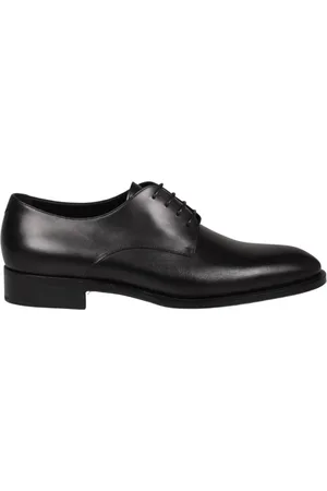 Saint Laurent Sko, Herre, Sort, 40 EU, Læder, Sort Læder Loafer Sko