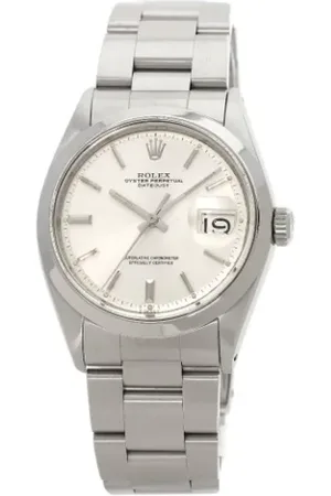 Rolex Pre-owned, Herre, Hvid, ONE SIZE, Pre-owned Rustfrit stal watches