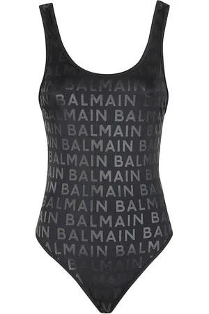 Balmain Badetøj, Dame, Sort, S, Elegant Badetøj til Kvinder