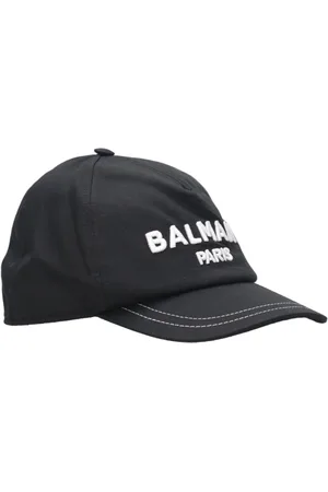 Balmain Tilbehør, Dame, Sort, L, Bomuld, Børne baseball bomuldshat med logo