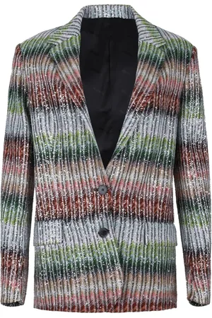 Missoni Jakke, Dame, Flerfarvet, M, Uld, Stilfulde Jakker Samling