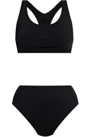 Balmain Badetøj, Dame, Sort, L, To-delt badedragt
