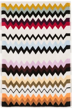 Missoni Tilbehør, Dame, Flerfarvet, ONE SIZE, Hvid Rektangulær Tilbehør med Håndværksmæssig Finish