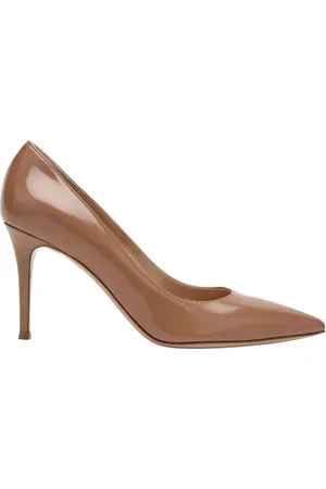 Gianvito Rossi Sko, Dame, Brun, 37 EU, Højhælede Decollete Sko