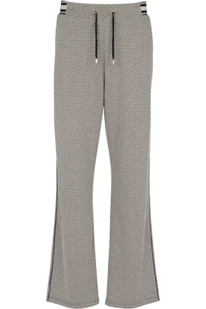 Balmain Bukser, Herre, Flerfarvet, S, Uld, Mini Monogrammed Jacquard Joggers