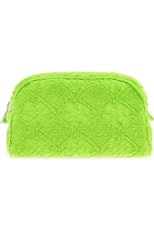 Tory Burch Taske, Dame, Grøn, ONE SIZE, Uld, Kosmetisk taske Ella