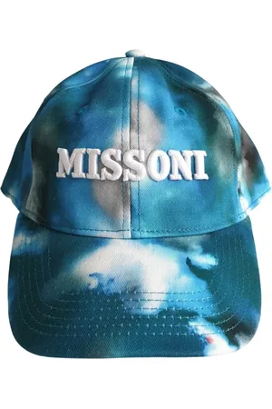 Missoni Tilbehør, Dame, Flerfarvet, ONE SIZE, Bomuld, Multifarvet Bomuld Baseball Cap Ai23