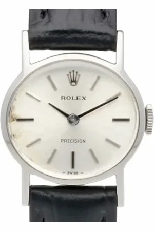 Rolex Pre-owned, Dame, Hvid, ONE SIZE, Pre-owned Rustfrit stal watches