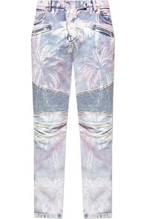 Balmain Jeans, Herre, Lyserød, W30, Tyl, Jeans i slim stil