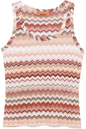 Missoni Top, Dame, Flerfarvet, S, Multifarvet Topbeklædning til Kvinder Ss25