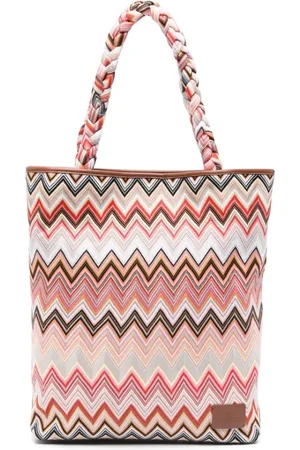 Missoni Taske, Dame, Flerfarvet, ONE SIZE, Uld, Flettet Skuldertaske