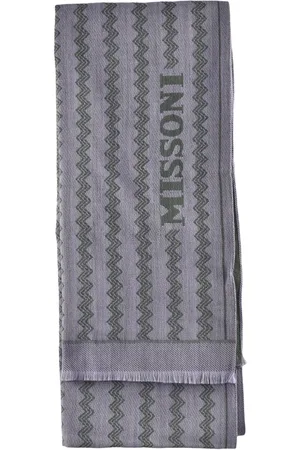 Missoni Tilbehør, Dame, Lilla, ONE SIZE, Uld, Uldtørklæde