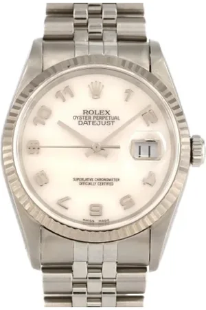 Rolex Pre-owned, Herre, Lyserød, ONE SIZE, Uld, Pre-owned Rustfrit stal watches