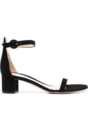 Gianvito Rossi Sko, Dame, Sort, 36 EU, Sorte Sandaler til Kvinder