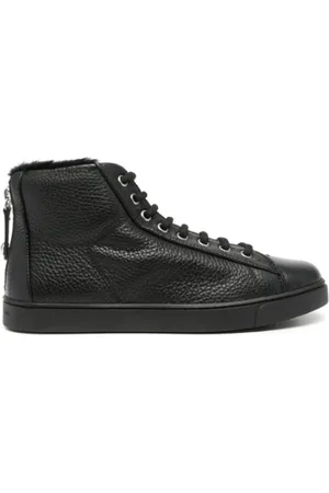 Gianvito Rossi Sko, Dame, Sort, 37 EU, High-Top Sneakers