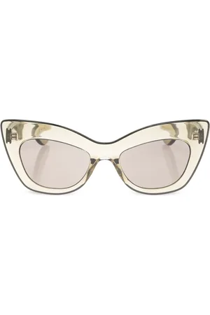 Alexander McQueen Tilbehør, Dame, Grå, ONE SIZE, Solbriller
