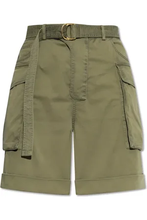 Balmain Shorts, Herre, Grøn, XL, Bomuld, Fragt shorts