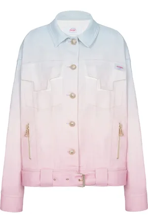 Balmain Jakke, Herre, Flerfarvet, XL, Bomuld, x Evian - Oversize jakke