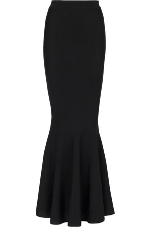 Balmain Nederdel, Dame, Sort, S, Uld, Jolie Madame strikkjole