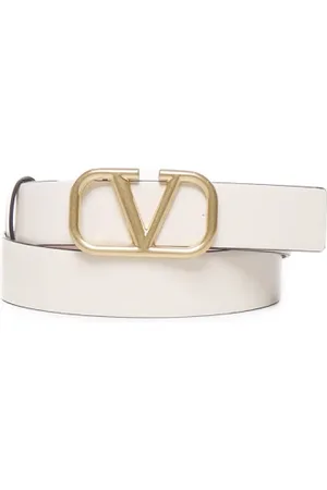 VALENTINO GARAVANI Tilbehør, Dame, Hvid, 80 CM, Vlogo Signature Bælte