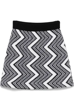 Missoni Nederdel, Dame, Hvid, S, Hvid Mini Nederdel