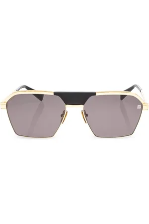 Balmain Tilbehør, unisex, Gul, ONE SIZE, Sergeant solbriller