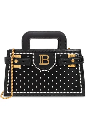 Balmain Taske, Dame, Sort, ONE SIZE, Uld, Håndtaske B-Buzz Lille