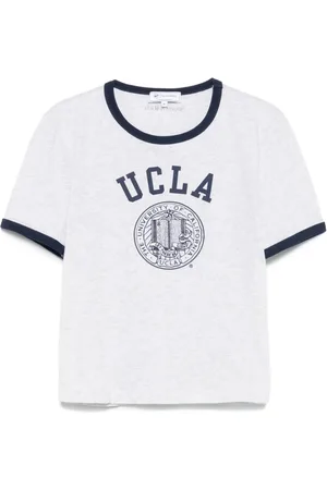 Sporty & Rich Top, Dame, Grå, M, Sporty Grå T-shirt